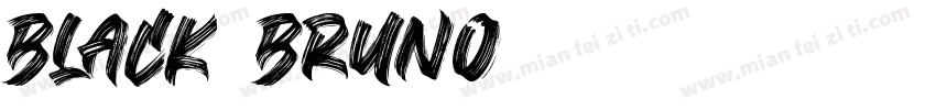 Black Bruno字体字体转换